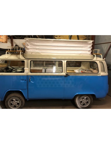 Devon Pop Top Roof Bellow white PVC with Concertina sides for VW Bay 68-75