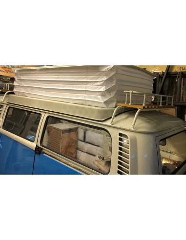 Devon Pop Top Roof Bellow white PVC with Concertina sides for VW Bay 68-75