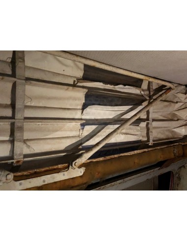 Devon Pop Top Roof Bellow white PVC with Concertina sides for VW Bay 68-75