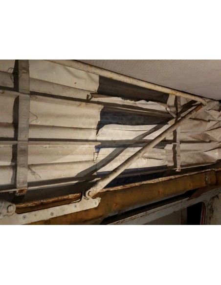 Devon Pop Top Roof Bellow white PVC with Concertina sides for VW Bay 68-75