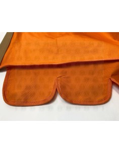 Top Quality Vintage Sun Canopy for VW T2 & T25 in Orange with Gutter Clamping Rubber 2