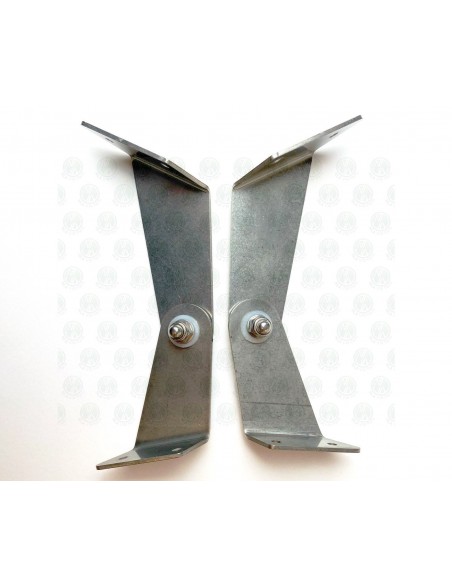 Folding Stainless Steel Roof Bed Hinges for VW T2 Westfalia Late Bay
