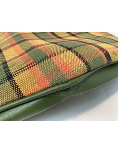 Early Bay Front Open Back Cover in Yellow Plaid