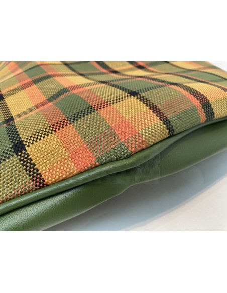 Early Bay Front Open Back Cover in Yellow Plaid
