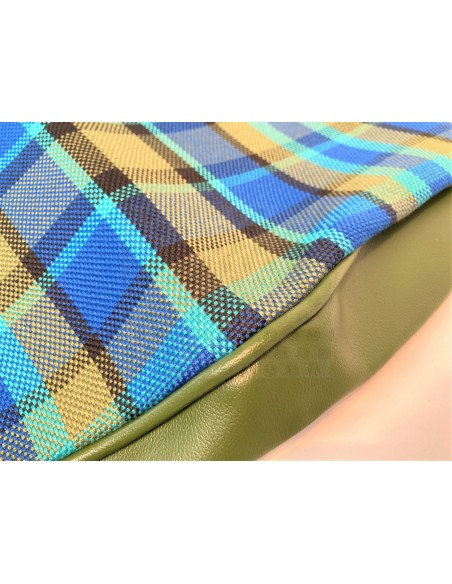 Blue Helsinki Passenger Seat Backrest Cover for Late Bay