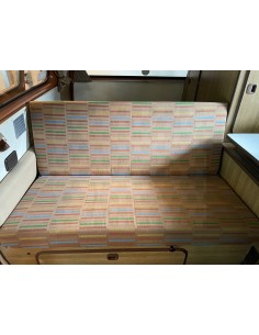 VW Westfalia T25 Gazelle EP Light Brown Backrest 3/4 Width Cover for Rock and Roll Seat 2
