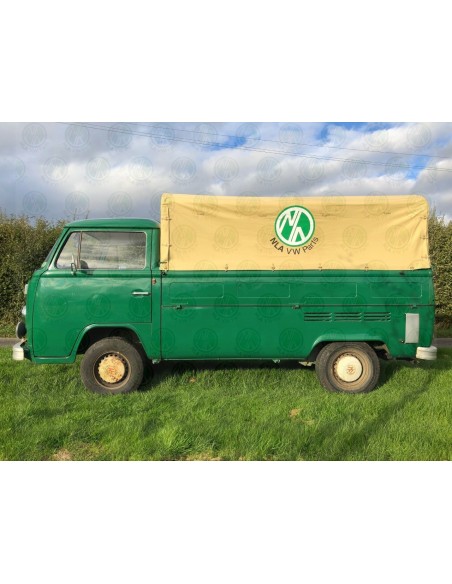 Heavy Duty Waterproof Cotton Pick Up Canvas Cover for VW T2 Bay window Single Cab Heavy Duty Waterproof Cotton Pick Up Canvas Cover for VW T2 Bay window Single Cab