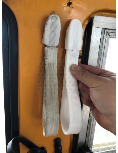 T2 Westfalia Bay Window Grab Handle Cap and Strap