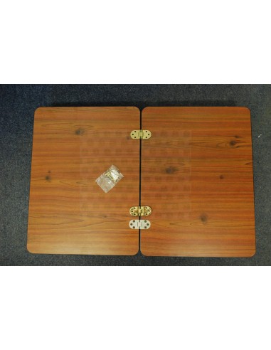 Brass Double jointed oval hinge for Westfalia folding table in Düsseldorf and Oxford models