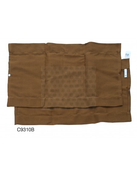 Westfalia Rear Window Curtain for VW T2 Bay in Brown