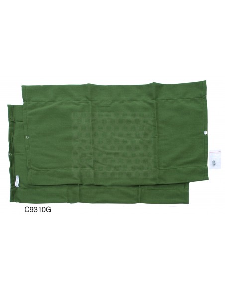 Westfalia Rear Window Curtain for VW T2 Bay in Green