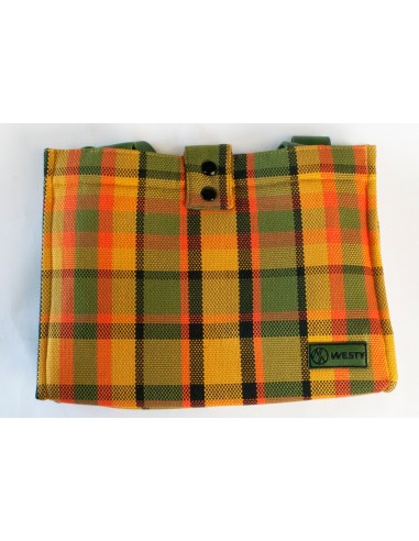 NLA Westy Westfalia Large Handbag in Yellow Plaid