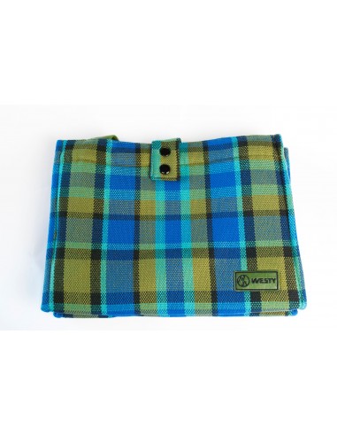NLA Westy Westfalia Large Handbag in Blue Plaid