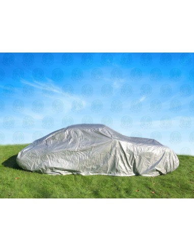 Deluxe Classic Porsche Cover In/Outdoor Waterproof Silver Cotton Lining