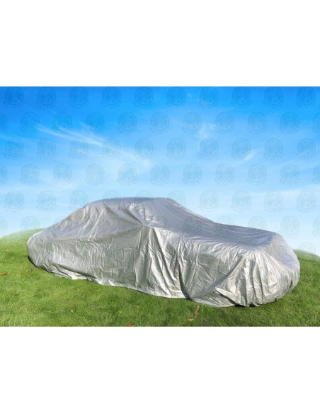 Deluxe Classic Porsche Cover In/Outdoor Waterproof Silver Cotton Lining