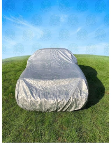 Deluxe Classic Porsche Cover In/Outdoor Waterproof Silver Cotton Lining