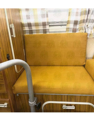 Westfalia Stockholm Side-Facing Buddy Seat Bottom Cover in Mustard Fabric