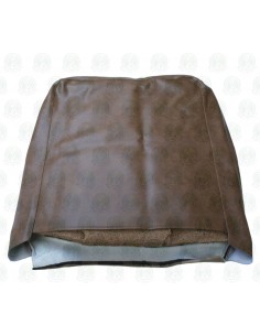Early Bay Front Seat Full Back Cover in Beige Plaid 2