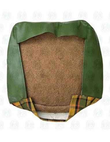 Early Bay Front Open Back Cover in Yellow Plaid