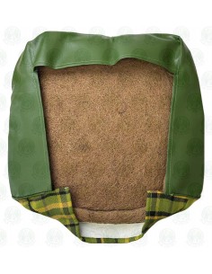 Early Bay Front Open Back Cover in Green Plaid 2