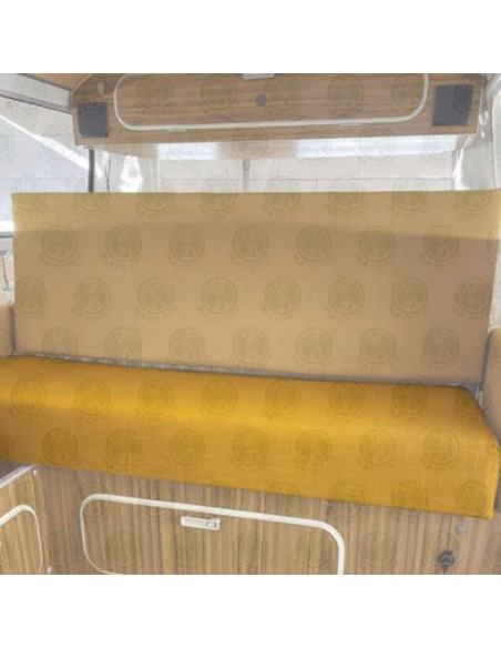 Westfalia Stockholm Mustard Yellow Fabric Rock and Roll Seat Bottom Cover for Early Bay 1967-1973
