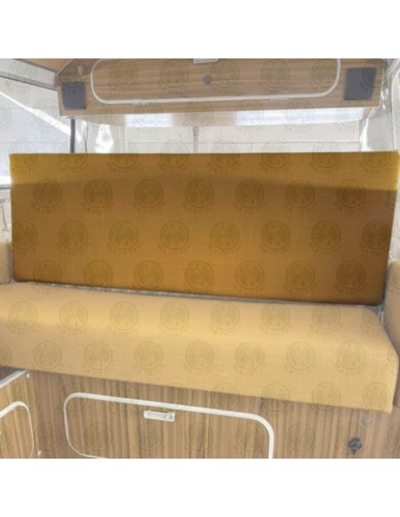 Westfalia Stockholm Mustard Yellow Fabric Rock and Roll Backrest Cover for Early Bay 1967-1973