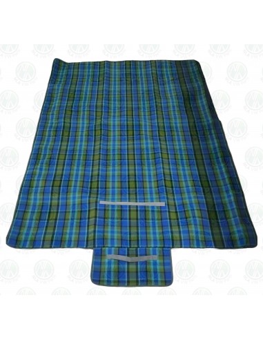 Picnic Blanket Westfalia Blue Plaid