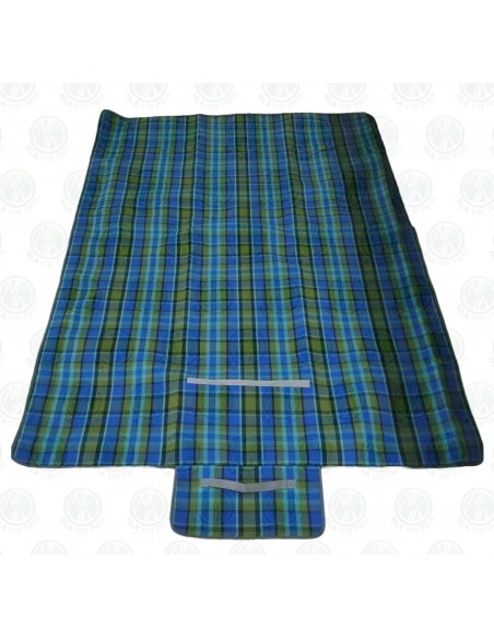 Picnic Blanket Westfalia Blue Plaid