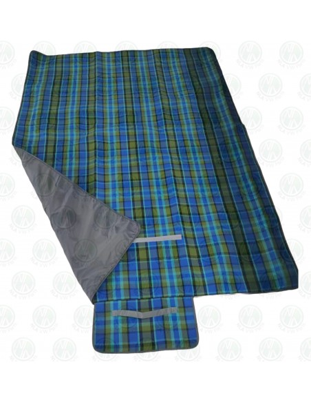 Picnic Blanket Westfalia Blue Plaid