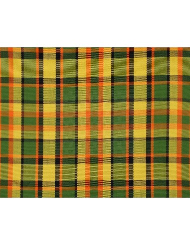 Westfalia Late Bay Full Back Seat Cover in Yellow Plaid 1975 - 1979