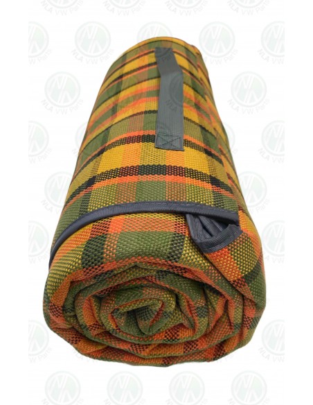 Picnic Blanket Westfalia Yellow Plaid