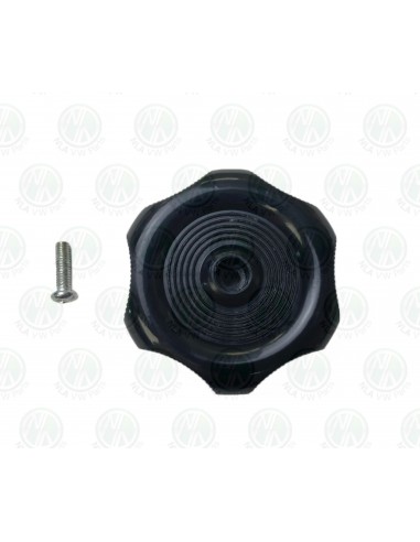 Westfalia Louvre Window Knob in Black, T2 Bay 1968-1979