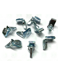 Metal Panel Clips for VW T2 Bay Westfalia Cab Door Cards for 6mm door hole 50pcs per bag 2