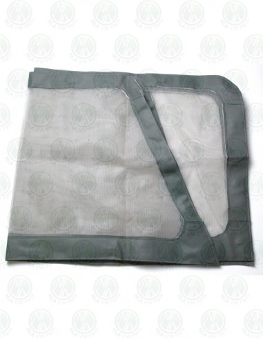 Magnetic Mosquito Nets (Pair) for VW T2 Bay Cab Window in Grey