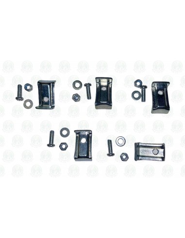 Set of Five Z Clamps for Awning Rail with bolts and nuts