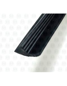 Rubber Edge Trim - Thin T Profile in Westfalia Black (per metre) 2