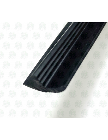 Rubber Edge Trim - Thin T Profile in Westfalia Black (per metre)