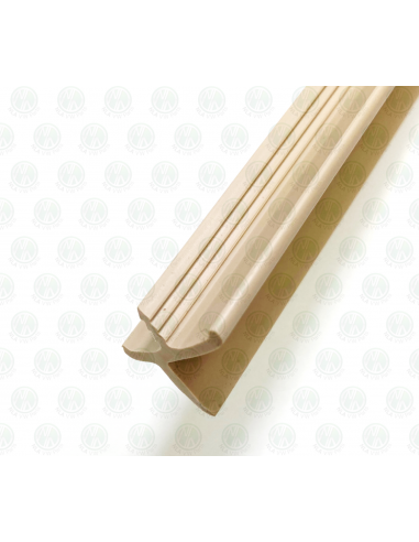 Rubber Cupboard Door Trim: K Profile in Westfalia Grey (per metre)