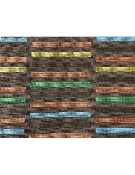 VW Westfalia T25 Front Seat Bottom Cover in Van Dyck EN Dark Brown