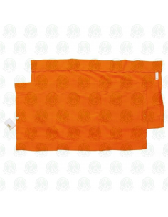 Westfalia Side Window Curtain for VW T2 Bay in Orange