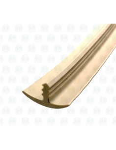 Rubber Edge Trim - Thin T Profile in Westfalia Grey (per metre) 2