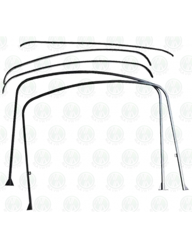 VW Pick Up Hoops Set Fitting Kit for 1953 - 1979 Single Cab & Dual Cab
