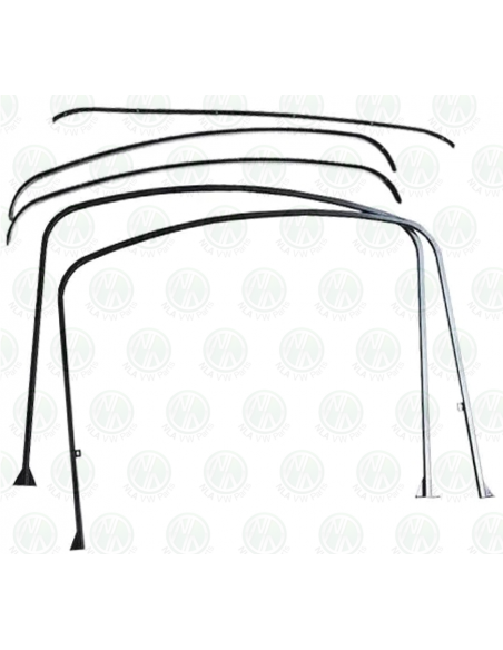 VW Pick Up Hoops Set Fitting Kit for 1953 - 1979 Single Cab & Dual Cab