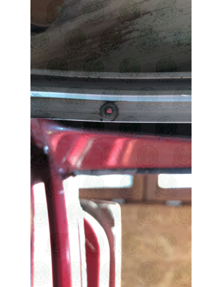 T2 Bay Sliding Door Westfalia Curtain Track with Fitting Holes For Rivets as Original