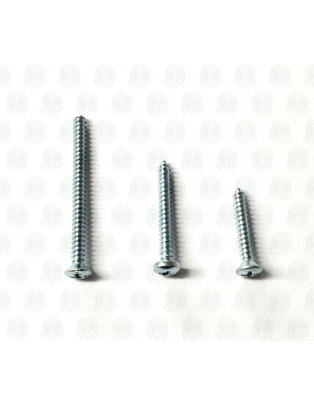 3 Screws Set for Westfalia Cabinet Locking Handle Bay 1967-1979