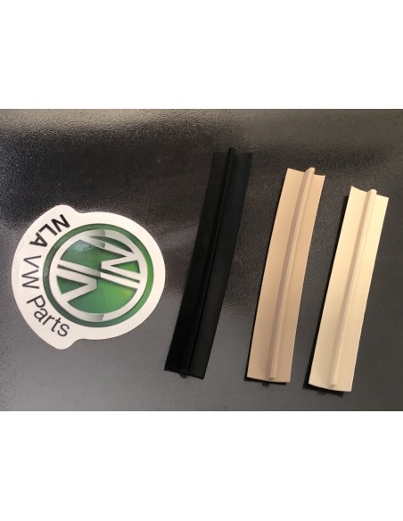 Rubber Edge Trim - Thin T Profile in Westfalia White (per metre)