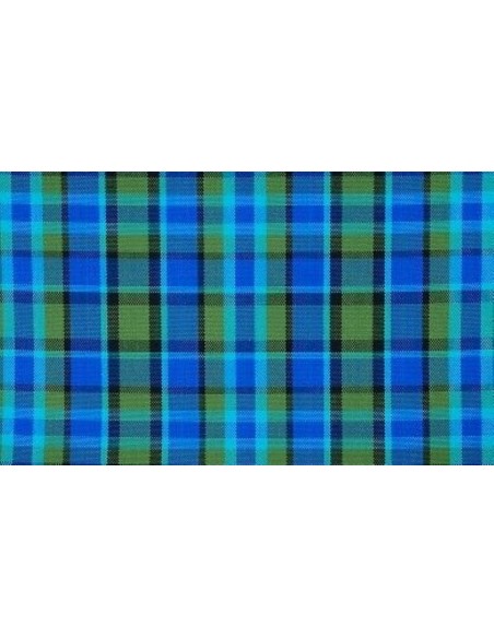 Westfalia Helsinki Full Width Rock and Roll Seat Bottom Cover Blue Plaid