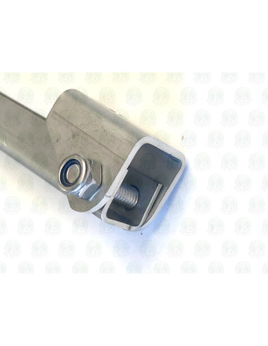 VW T2 Westfalia Early Bay Hinged Pop Top Supports in Stainless Steel 67-73