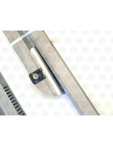 VW T2 Westfalia Early Bay Hinged Pop Top Supports in Stainless Steel 67-73