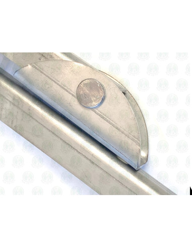 VW T2 Westfalia Early Bay Hinged Pop Top Supports in Stainless Steel 67-73